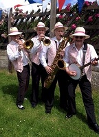 The MG Jazz Band in Northumbria, the North West