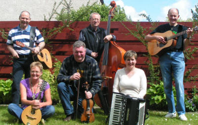 The SL Scottish Ceilidh Band in East Kilbride, Central Scotland