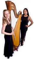 The HS Flute & Harp Duo in Kensington, 