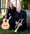 The TF Jazz Duo in Northern England, England