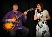 The WZ Jazz Duo in Gainsborough, Lincolnshire