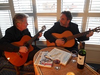The CA Guitar Duo in St Neots, Cambridgeshire