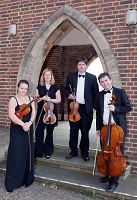 The AT String Quartet in Aldershot, Hampshire