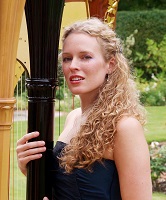 Harpist - Harriet in Enderby, Leicestershire