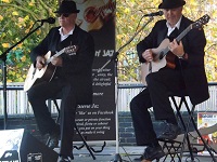 The GJ Jazz Duo in Thame, Oxfordshire