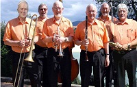 The SJK Jazz Band in Marlborough, Wiltshire