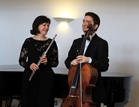 The DB Flute & Cello Duo in Market Harborough, Leicestershire