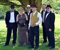 The RM Jazz Band in Ross-on-Wye, Herefordshire