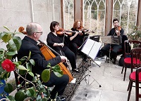 The SC String Quartet in Fife, Central Scotland