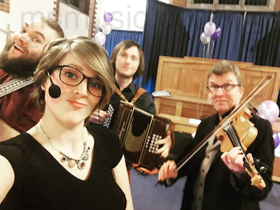 The HT Ceilidh Band in Blackpool, Lancashire