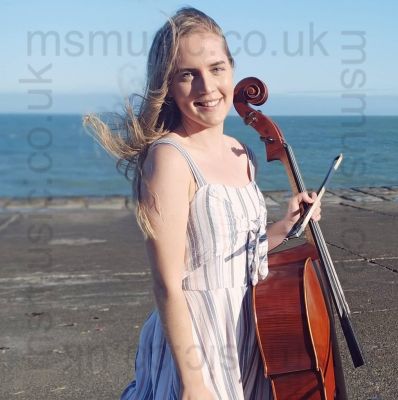 Hannah - cellist  in Tewkesbury, Gloucestershire