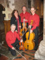 The MS String Quartet in Ludlow, Shropshire