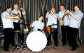 The ME Jazz Band in Melton Mowbray, Leicestershire