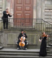 The EM String Trio in Otley, 