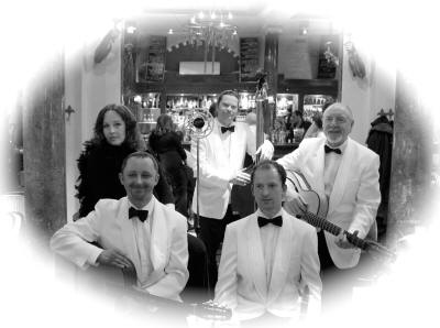 The HC Jazz Quintet Blues adn swing band who play in Northamptonshire