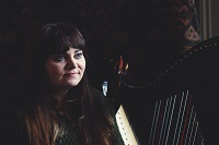 Harpist - Susan in Lothian, Central Scotland