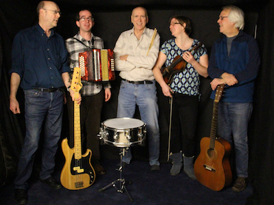 The SB Barn Dance Band in the Medway, Kent